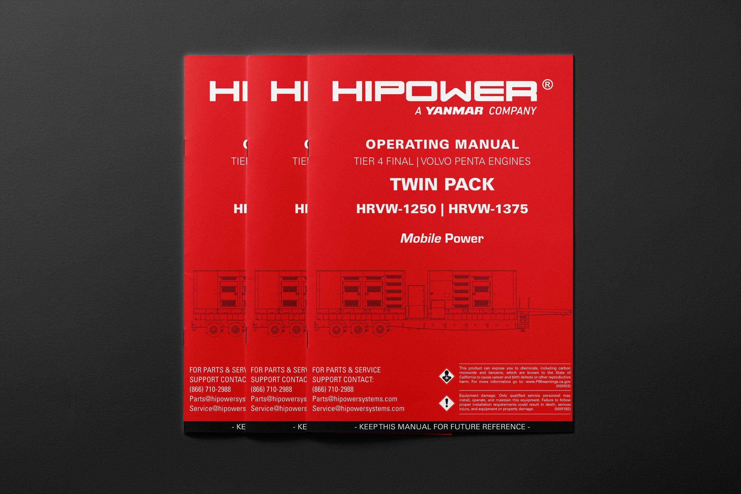 HIPOWER Systems manual mockup